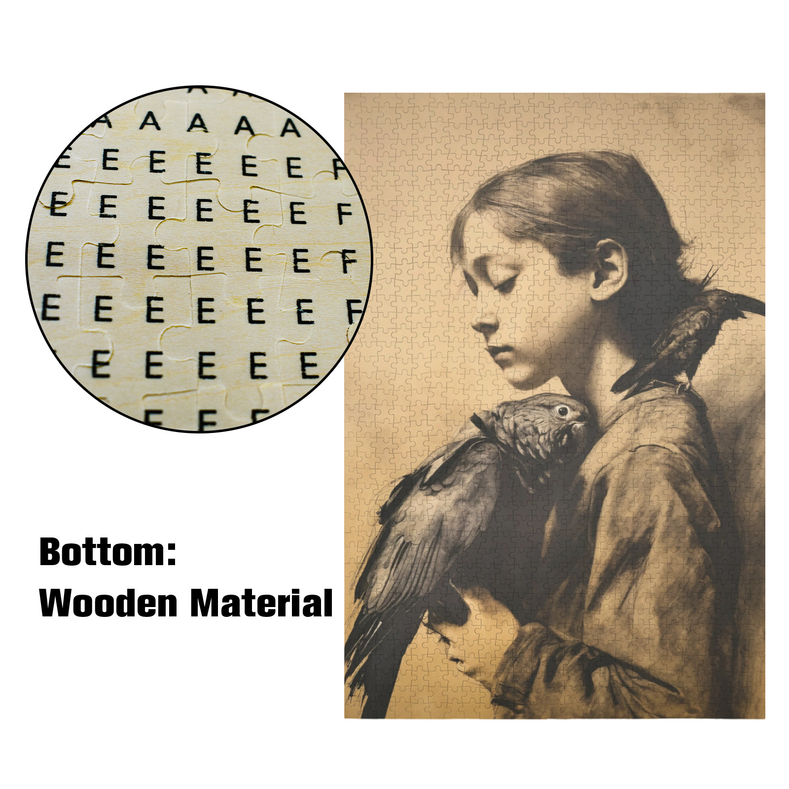 aef006c5ffed340f386d8c5326673708 Vintage Child with Parrot