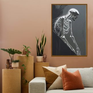 Reaching Skeleton Jigsaw Puzzle