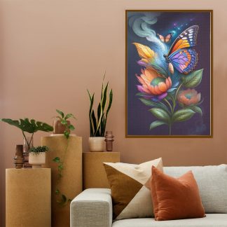 Butterfly Fluttering Jigsaw Puzzle
