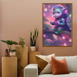 Cutest Beast Furry Monster Jigsaw Puzzle